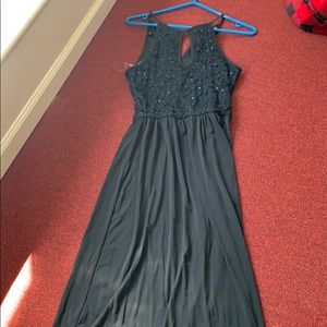Elegant Long Black Dress